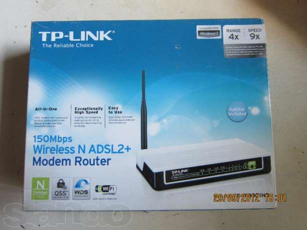 Модем c wi-fi TP-LINK TD-W8951ND