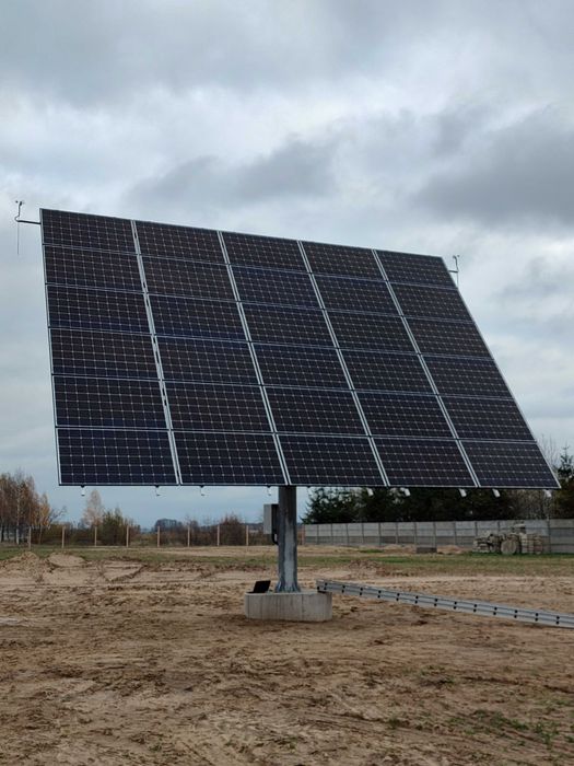 Profesjonalny Solar Tracker, Napęd z silnikiem , Obrotnica Solarna