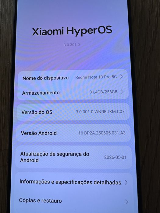 Redmi  Note 13 Pro 5G 250 GB