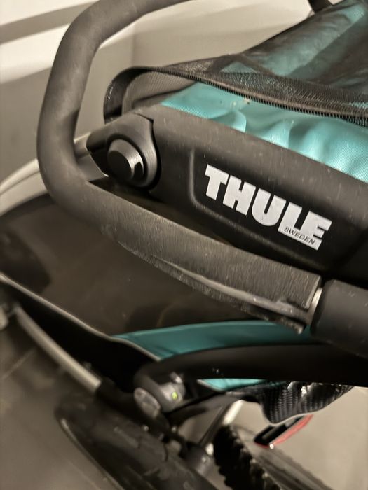 Przyczepka rowerowa, dwuosobowa thule lite 2