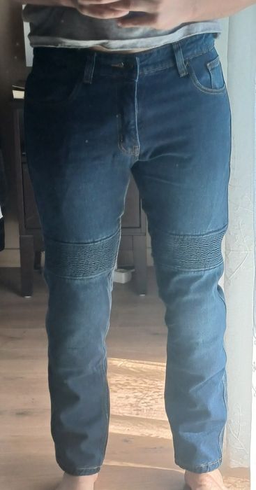 Calças de ganga motard TryMoto