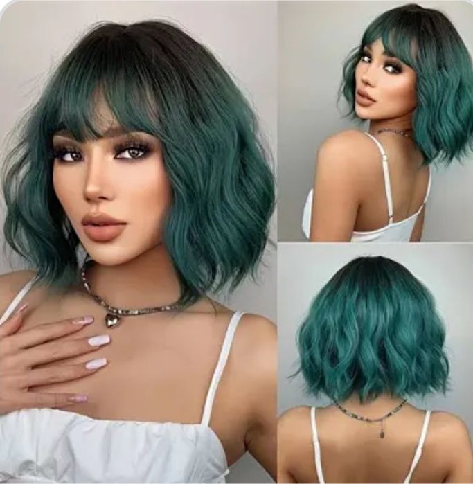 Перука Мавка , зелена