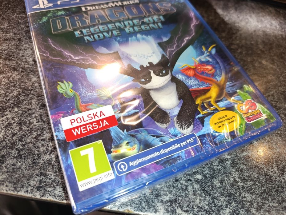 Dragons Legends Of The Nine Realms PS4 po polsku nowa zafoliowana skle
