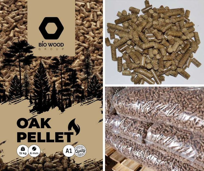 ‼️Дубовые пелети | Цены от Производителя. Доставка