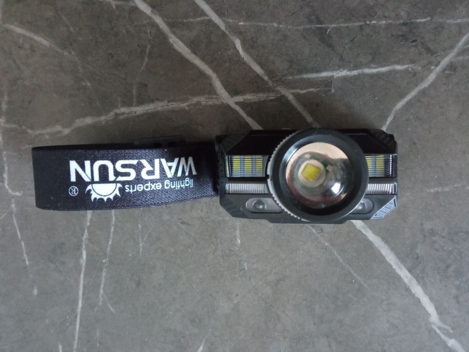 Налобний ліхтарик Warsun wd09,акум18650
