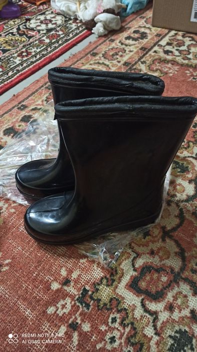 Сапоги резинові утеплені 33-34 р.