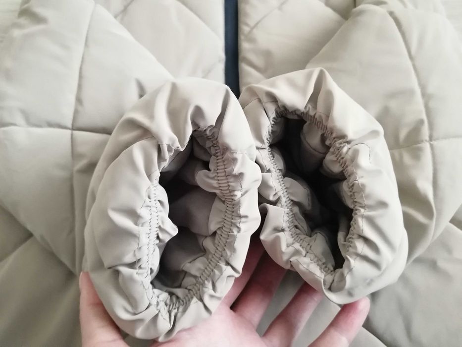 Куртка бежева стильна Zara 128 - 134 см 8 - 9 років