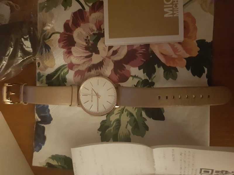 Michael Kors zegarek mk3179 beżowy