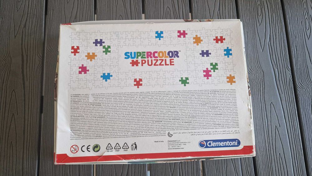 Puzzle Os Piratas Supercolor de 104 peças