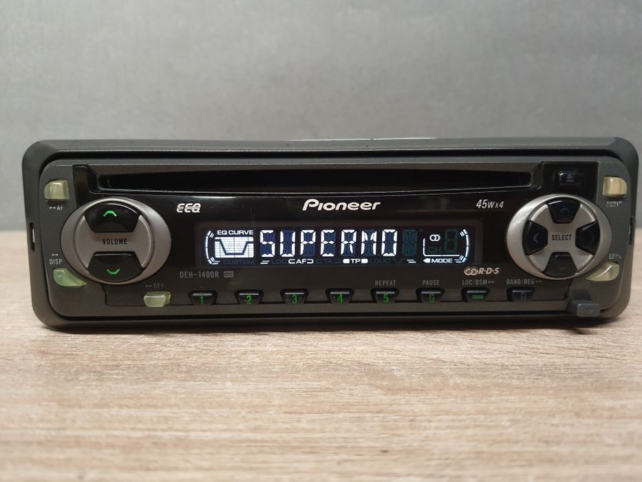 Radio samochodwe Pioneer DEH-1400R CD Klasyk Vintage Mercedes BMW Fiat