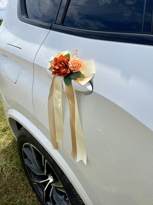 Samochod do slubu Biale BMW lub Volvo