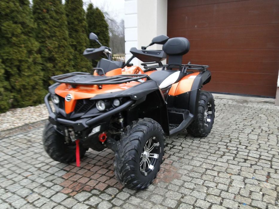 CFMoto CForce 2018r Homologacja L7e-B1 2200km 4x4 Blokady Wyciągarka 2-osobowy