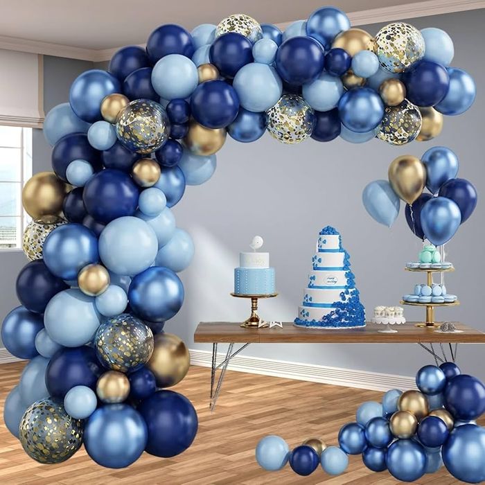 Арка гірлянда з повітряних куль(132шт)