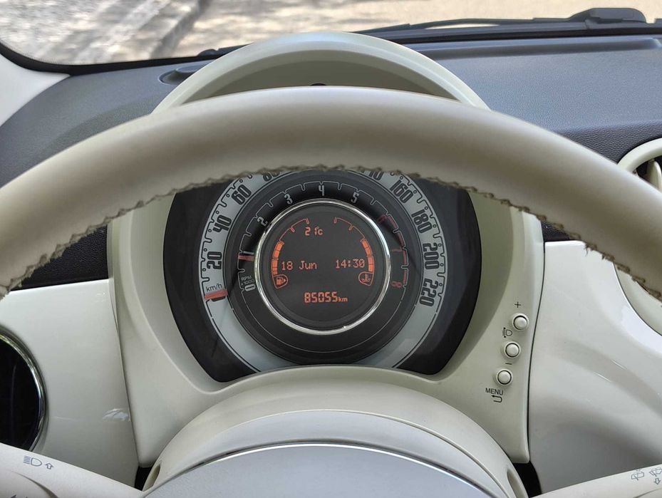 FIAT 500 1.2 8V S&S Lounge - Ano 2018 - 85 000KMs - Gasolina
