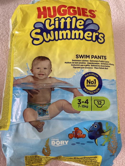 Підгузки для басейну Huggies 3-4