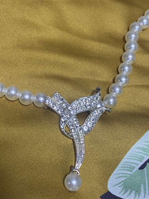 Набір прикраз із штучних перлин