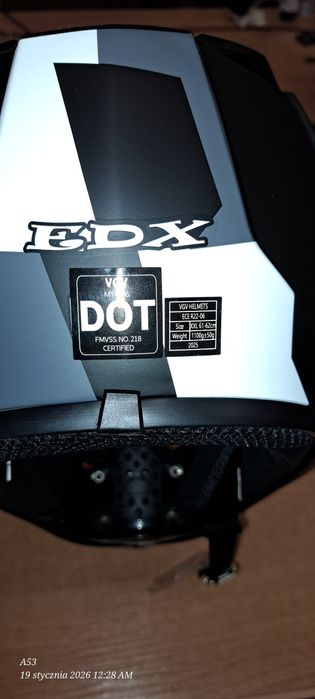 Kask motokrosowy /hulajnoga /motocykl