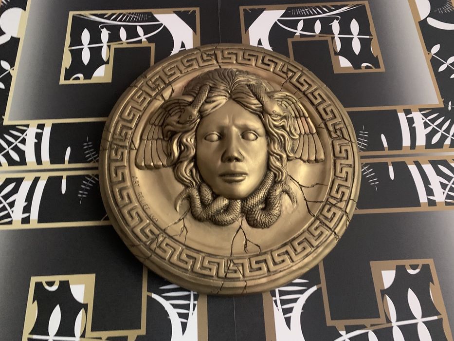 Duża Rozeta Versace Grecka 45CM/Gold Edit/Wysyłka!