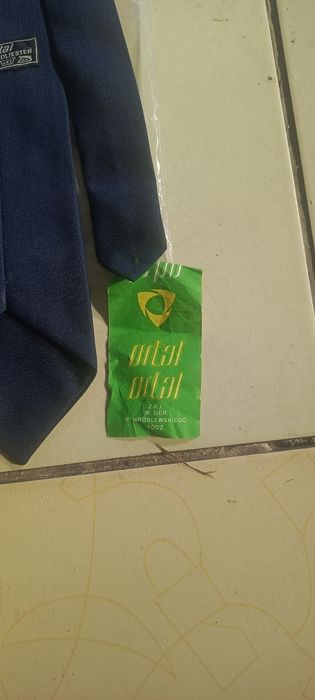 Krawaty z okresu PRL-u nowe