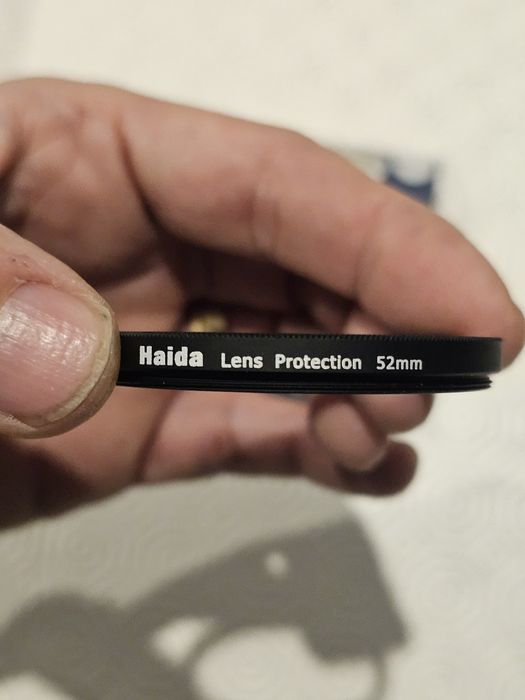Filtro UV Haida 52mm - Proteção para Lente DSLR/Mirrorless (Novo)