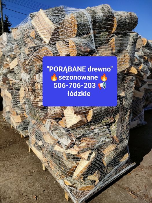 SUCHE Drewno kominkowe Lutomiersk Konstantynów Łódzki Łask Warta