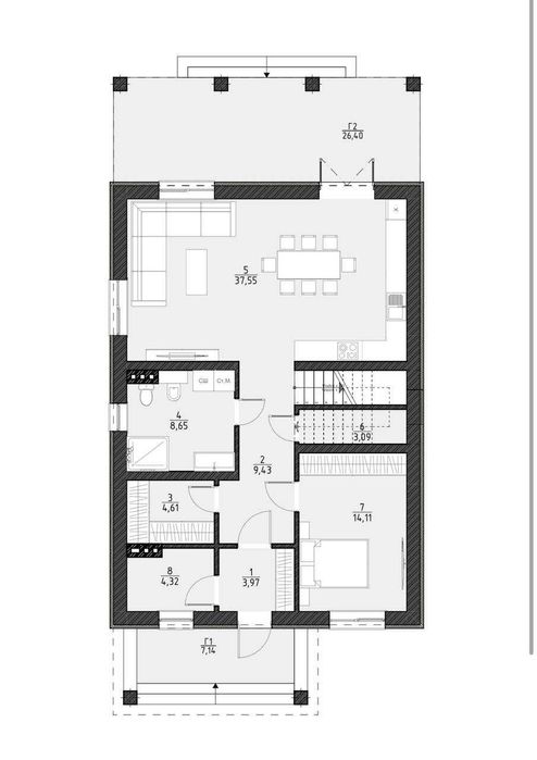 Будинок за адресою вул. Чорнобильська (площа 200 м²) - Atlanta.ua - фото 17