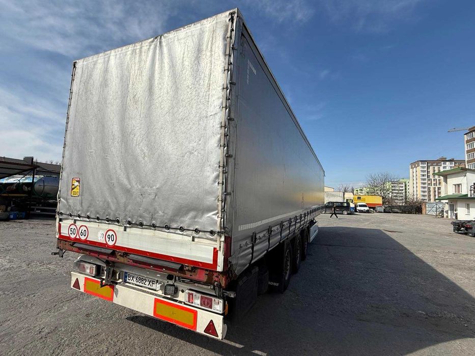 Krone SD 2016 Напівпричіп бортовий тентований