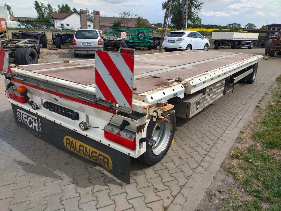 Ackermann Przyczepa do transportu kontenerów Platforma  Przyczepa do transportu kontenerów Platforma 22r idealna