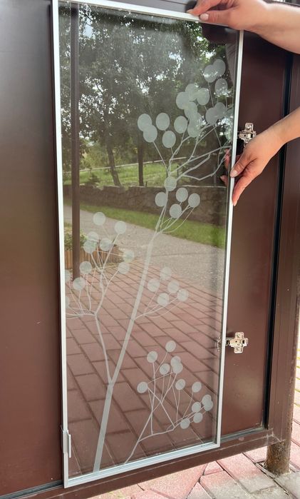 4 sztuki drzwi szklanych do regału IKEA BILLY