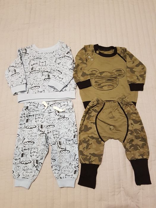 Bluzy, koszule, dresiki  dla chłopca rozmiar 68