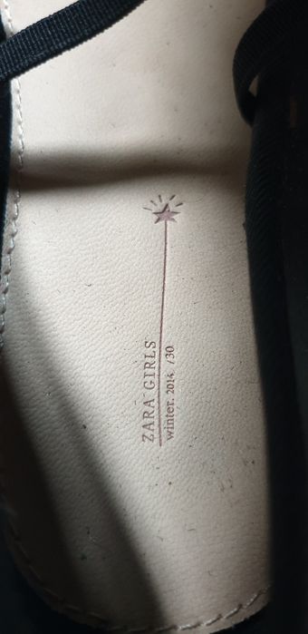 Sliczne baleriny balerinki buty baletki polbuty eleganckie  ZARA