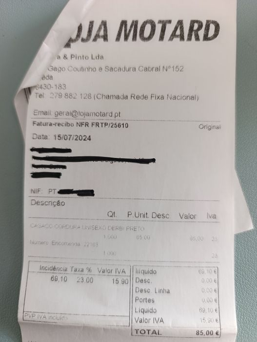 Blusão motard unisexo