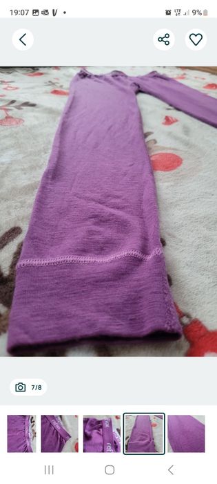 Reflex 134 140 spodnie merino spodenki termoaktywne