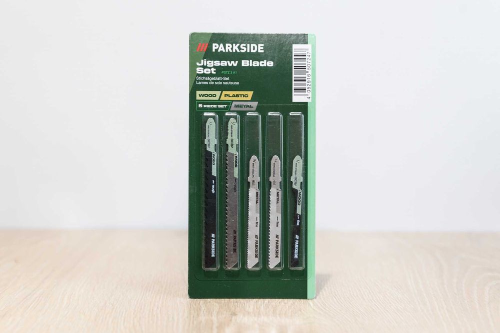 Набір пилок для лобзика PARKSIDE PSTZ 3 A1 / полотна