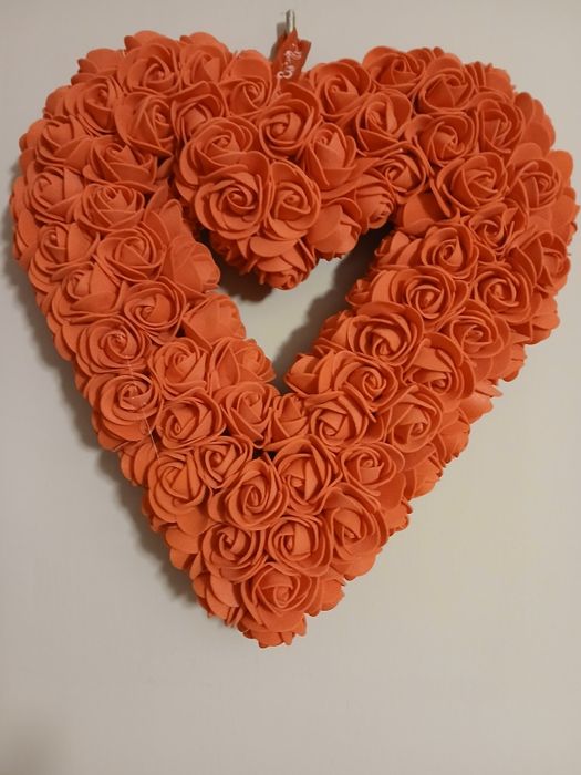 Serce z różyczek