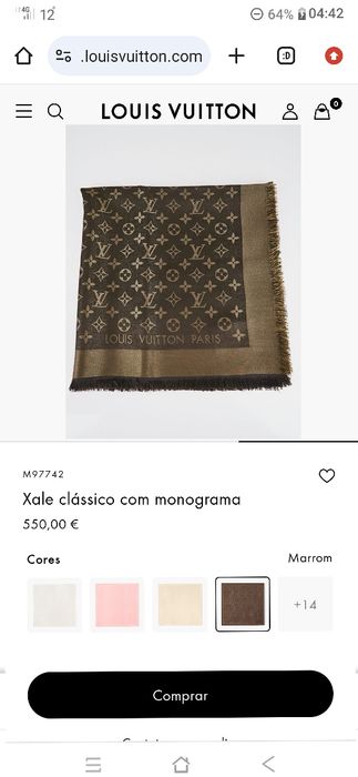 Lenço Louis Vuitton