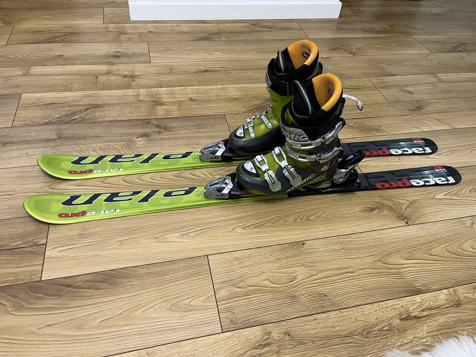 Narty Elan Race Pro 130 cm + buty Atomic Recco rozmiar. 41
