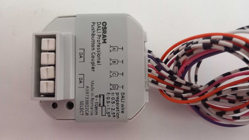 OSRAM DALI PRO PB Coupler moduł do przycisków.