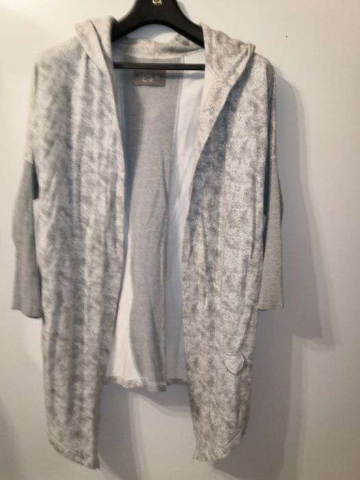 Bluza kardygan szara