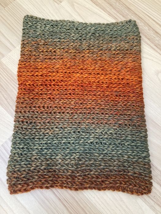 Komin szalik szydełkowy