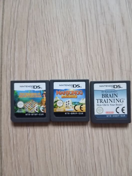 Gry  Nintendo DS 3szt