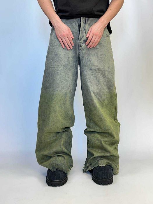Rick Owens Balenciaga Cargo faded baggy opium archive джинси  M