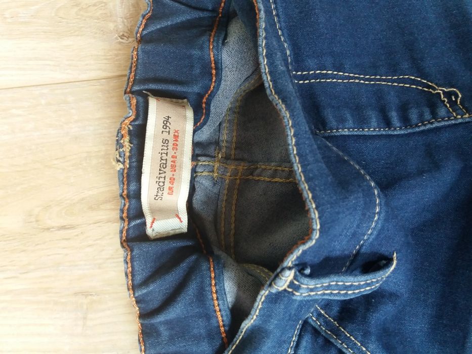 Jeans-spodnie ciążowe stradivarius!