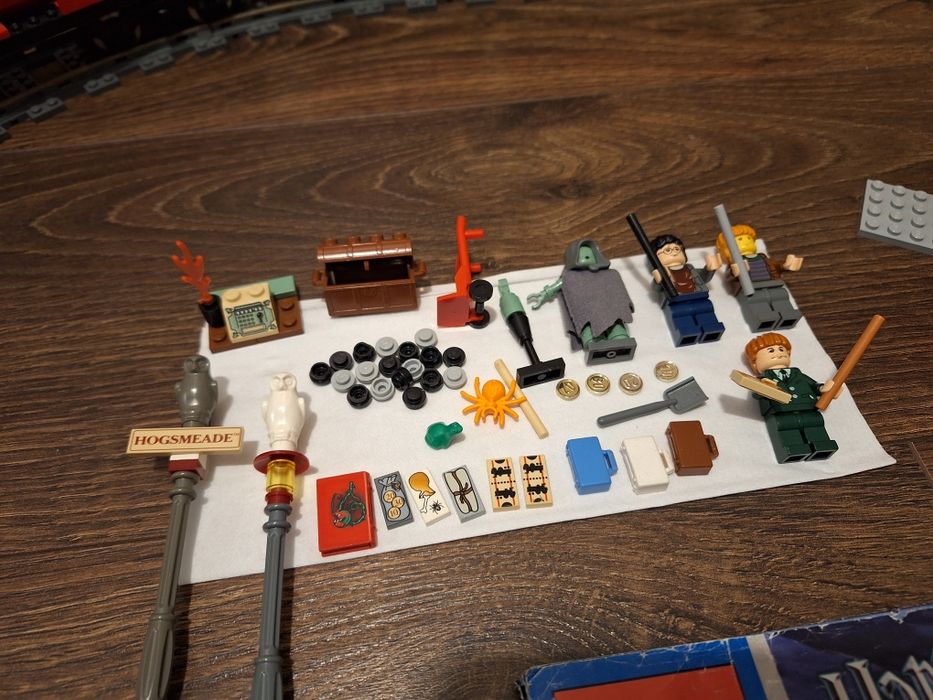 Lego 10132 Hary Potter Pociąg Kolejka 9v Stacja Unikat