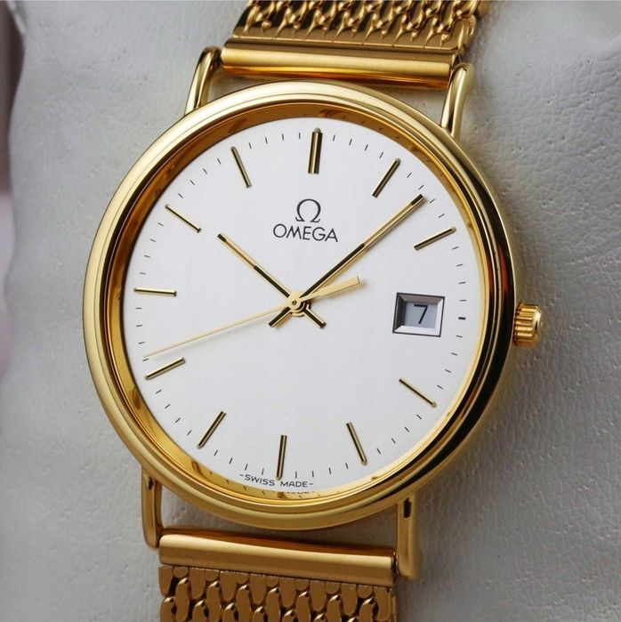 OMEGA 18K 750 vintage cal. 1530 SZAFIR 1999