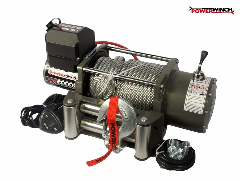 Лебідка  PowerWinch PW 20000 E-24V 9000 кг