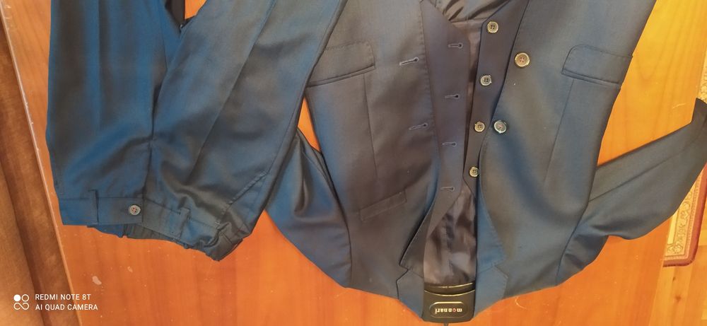 Garnitur granatowy 3 częściowy 110