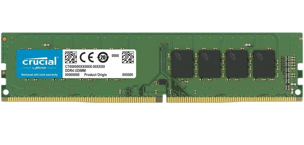 Pamięć Ram Crucial Ct4G4Dfs824A 4Gb Ddr4 2400Mhz Cl17