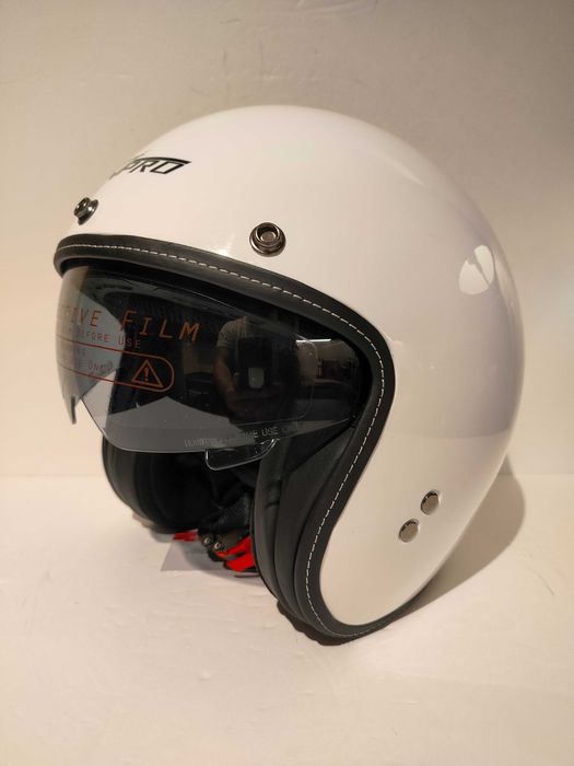 Capacete classico jet aberto caferacer shooper moto scooter novo