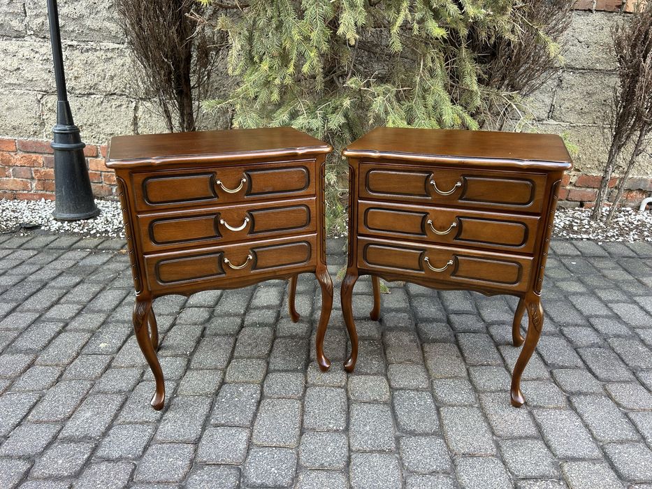 Stylowe Stoliki Ludwikowskie Szafki Noce Komody Ludwik Po Renowacji